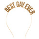 Headband - Best Gay Ever Headband - Best Gay Ever
